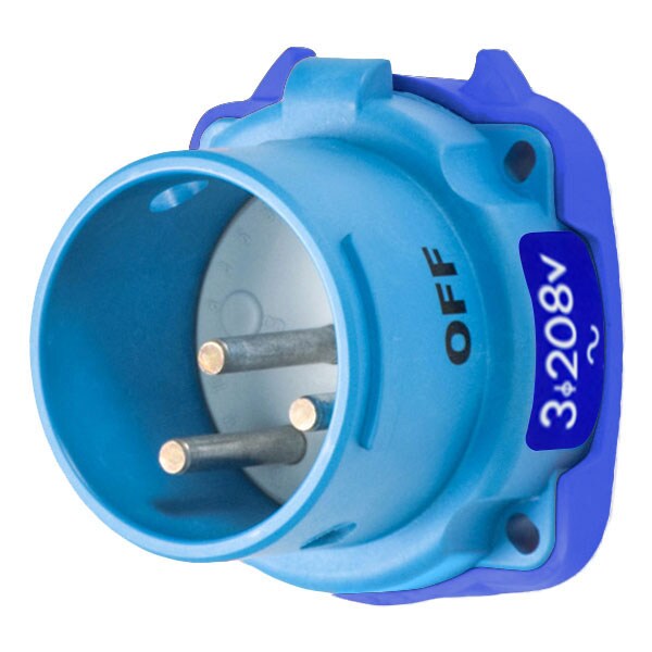Meltric 31-18232-K16-4X INLET TYPE 4X WATERTIGHTNESS - 31-18232-K16-4X