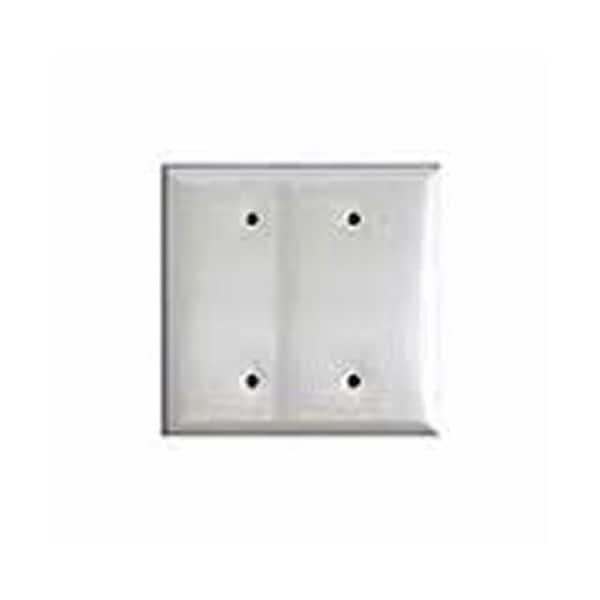 Mulberry Number of Gangs: 2 430 Stainless Steel, Satin Finish - 97852