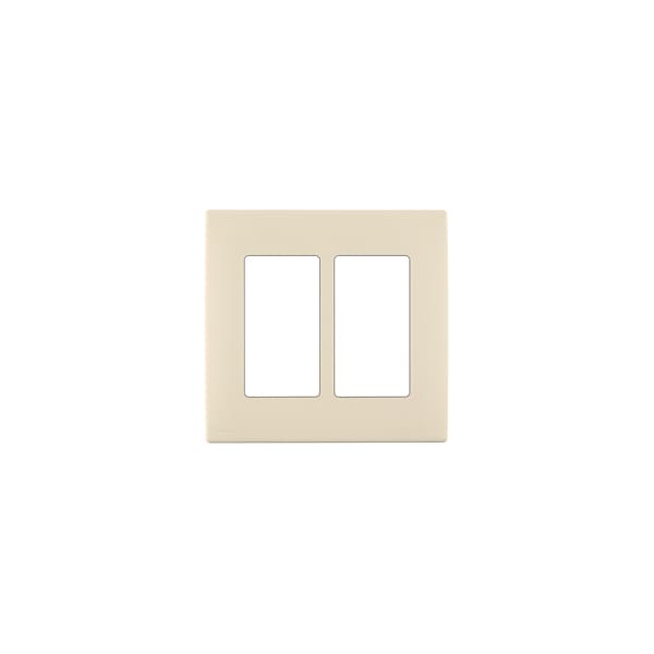 Leviton WALLPLATES RENU 2 GANG WLPLT GOLD COAST WHITE - REWP2-GC
