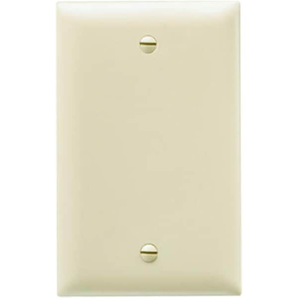 Nextgen TP13ICC30 Blank Nylon Wall Plate, 1 Gang, Ivory - NE136293
