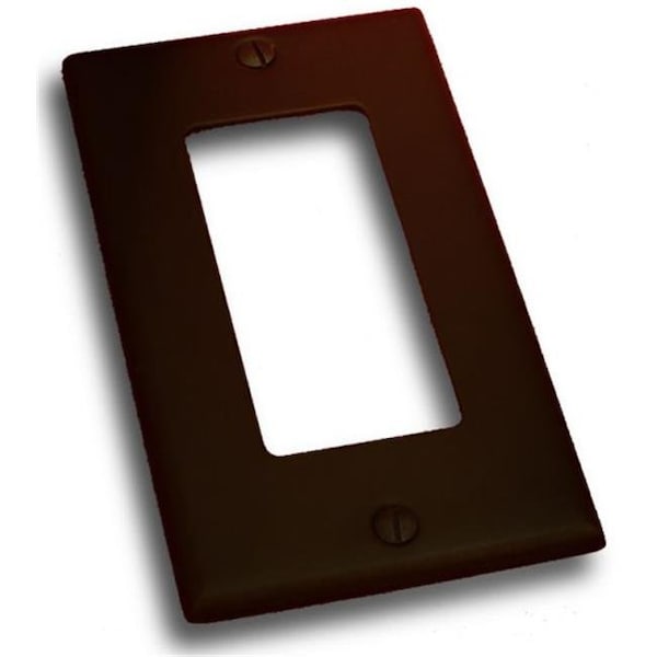 Residential Essentials Residential Essentials 10815VB Single Rocker Switch Plate; Venetian Bronze - 10815VB