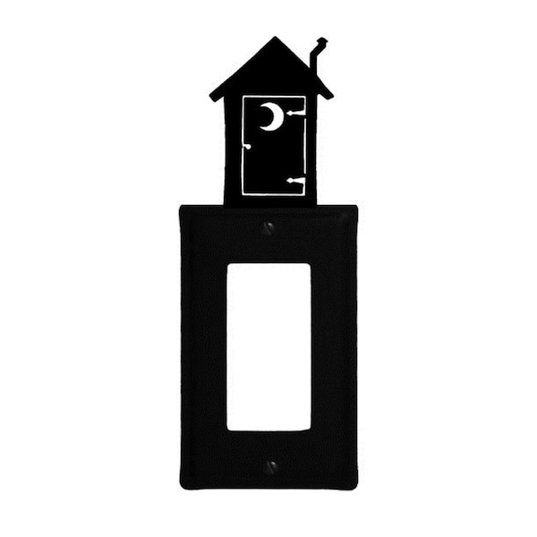 Village Wrought Iron Village Wrought Iron EG-256 Outhouse - Single GFI Cover - EG-256