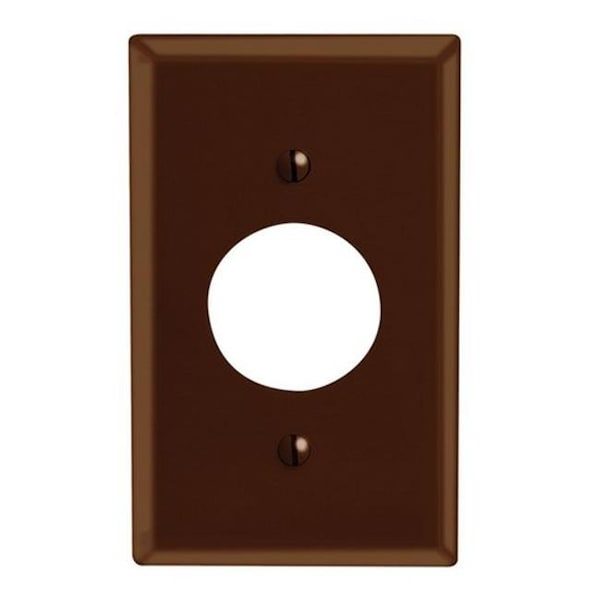 Ezgeneration 85004-000 1 Gang Brown Power Outlet Wall Plate - EZ884066
