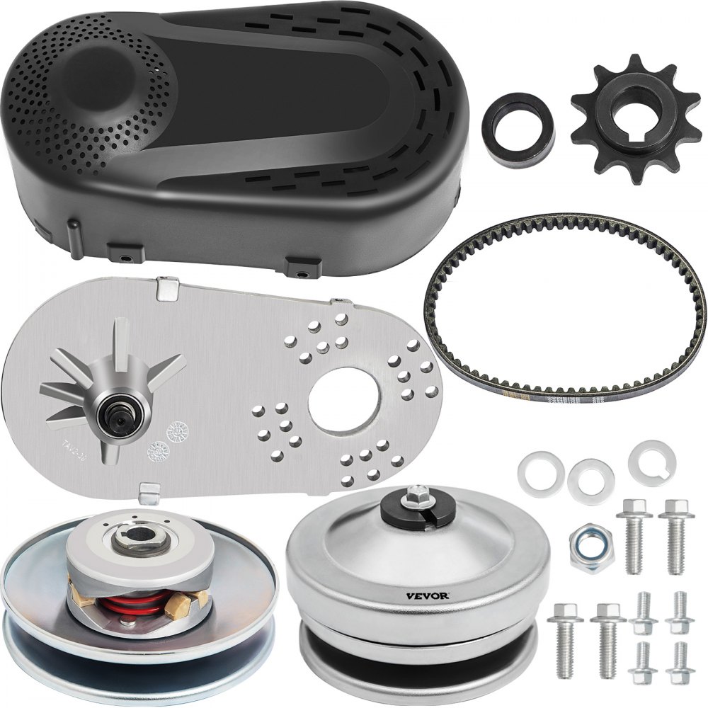 VEVOR Go Kart Torque Converter Kit CVT Clutch 3/4"  Replaces Comet TAV2 30-75 218353A Manco 10T #40/41 (Comes with 1 Sprocket - 1x 10 Tooth 40/41) - KDCLHQ10C00000001V0