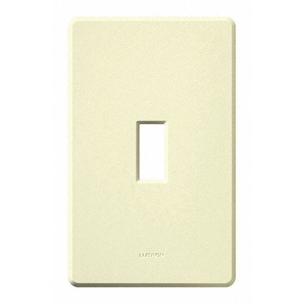Lutron Traditional Fassada Wall Plates, Number of Gangs: 1 Gloss Finish, Almond - FG-1-AL
