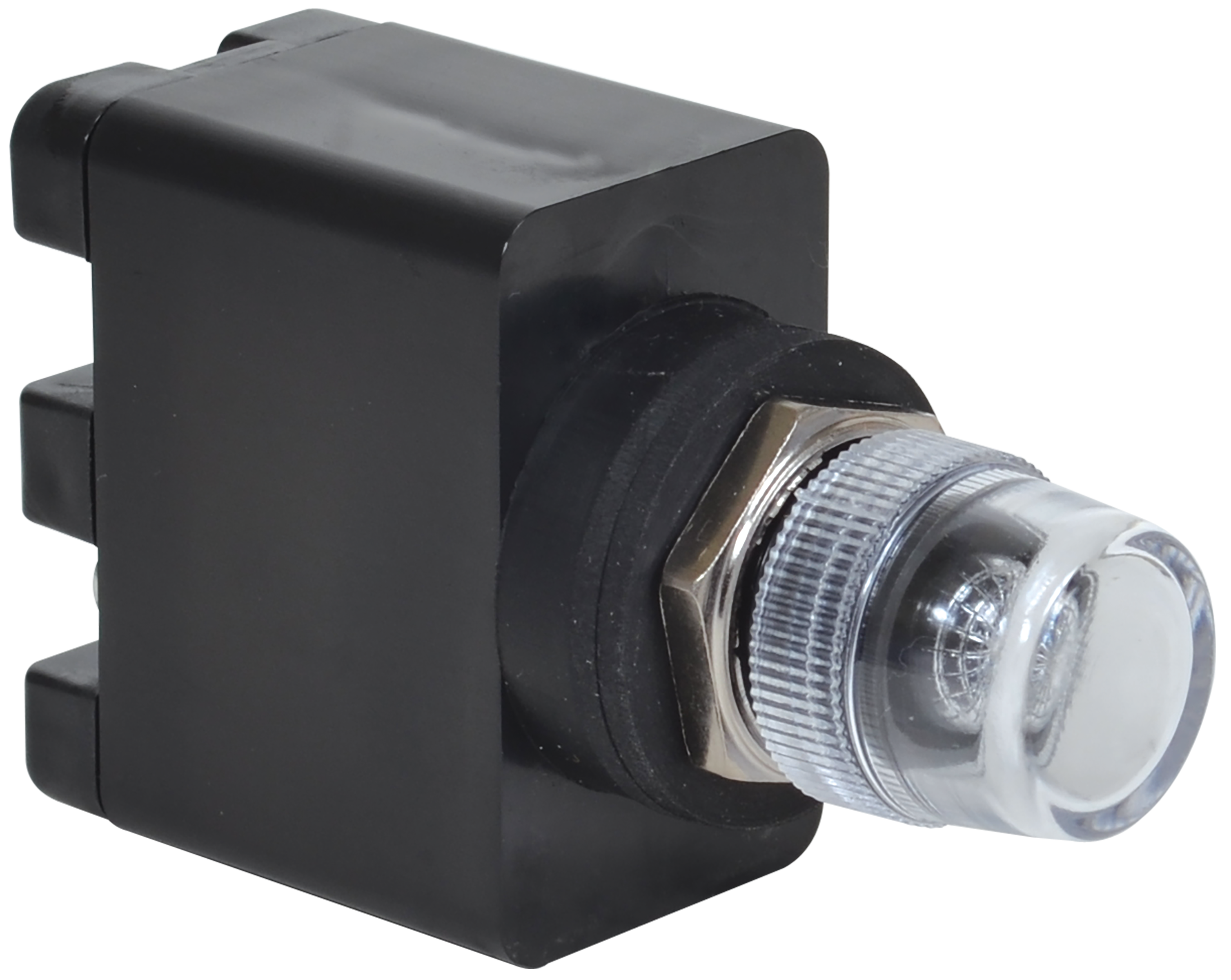 C3Controls 16mm Indicating Light, Resistor, 120V AC/DC, White Lens - MRL120NL-MPLLWE