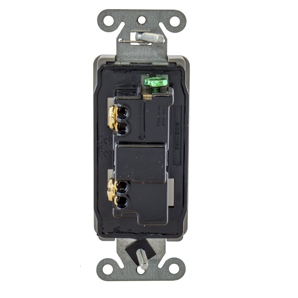 Hubbell Wall Swtch, 1-Pole, 120/277V, 20A, Gry, Rockr - DS120GY