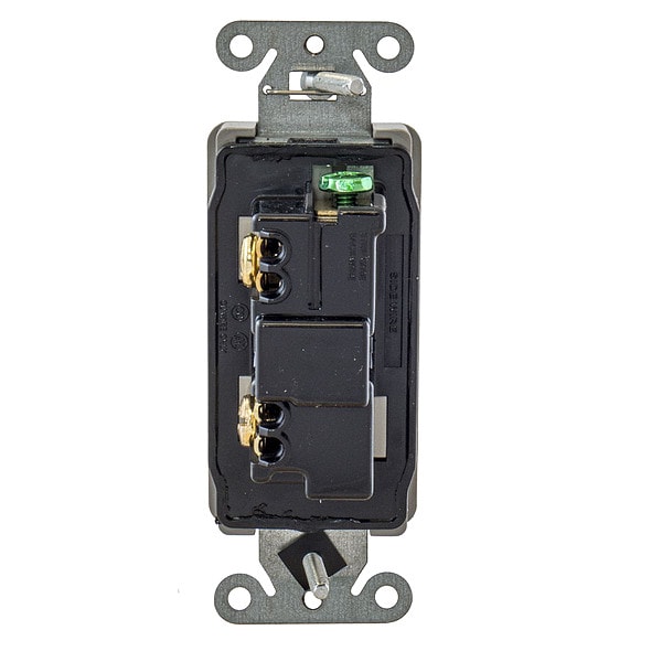 Hubbell Wall Swtch, 1-Pole, 120/277V, 20A, Gry, Rockr - DS120GY
