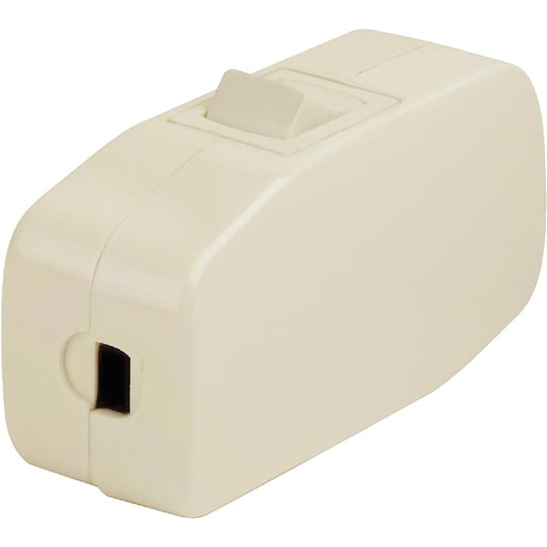 Leviton Ivory 3A 125V Feed-Through Switch - 011-05410-00I