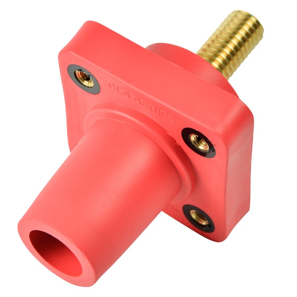 Marinco Cls40Frsb-C Cls Series Mnt (400A/600V) 1.125" Stud; Female-Red (C ) - CLS40FRSB-C