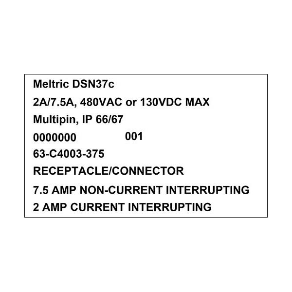 Meltric 63-C4003-375 RECEPTACLE MUSHROOM PAWL - 63-C4003-375