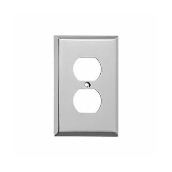 Mulberry Number of Gangs: 1 302 Stainless Steel, Satin Finish - 93101