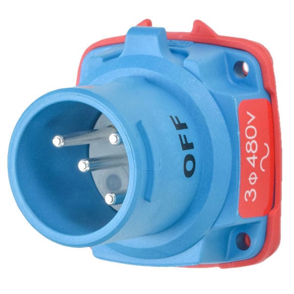 Meltric 63-18043-A155 INLET WITH NO LOCKOUT HOLE - 63-18043-A155