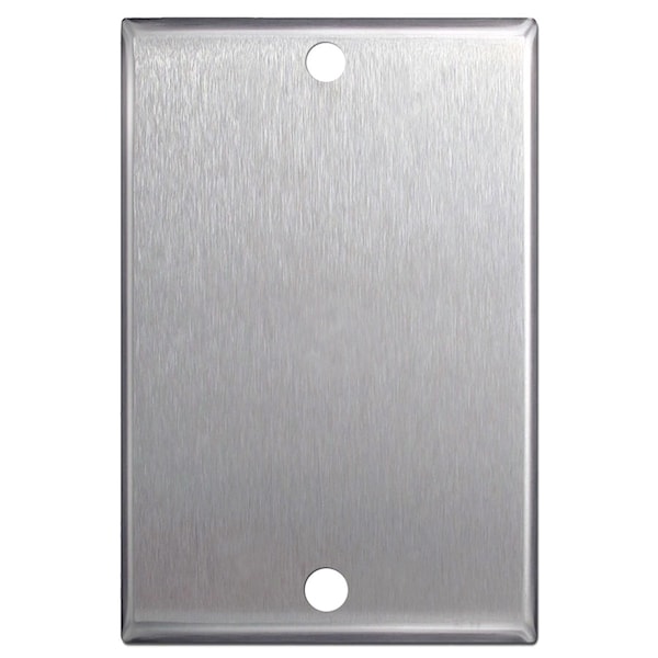 Electriduct Stainless Steel Wall Plates Light Switch Covers - Electriduct - WP-ED-SS-1G-BL-5PK