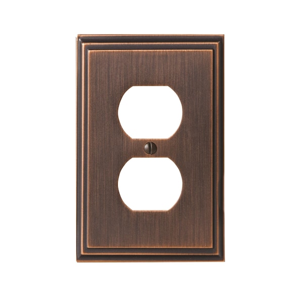 Amerock Mulholland 1 Gang Oil Rubbed Bronze Wall Plate - 1907008
