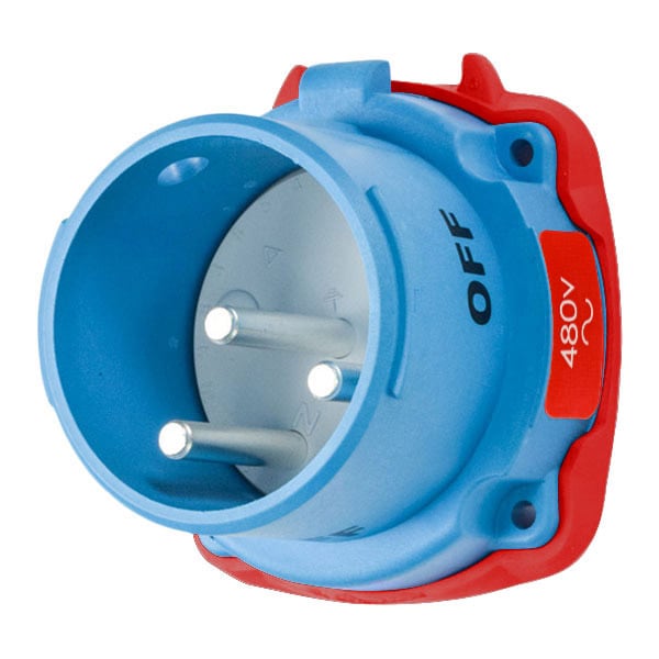 Meltric 33-38042-4X INLET TYPE 4X WATERTIGHTNESS - 33-38042-4X