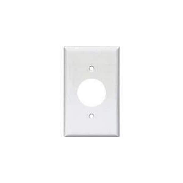 Mulberry Number of Gangs: 1 Steel, Semi-Gloss Finish, White - 86111