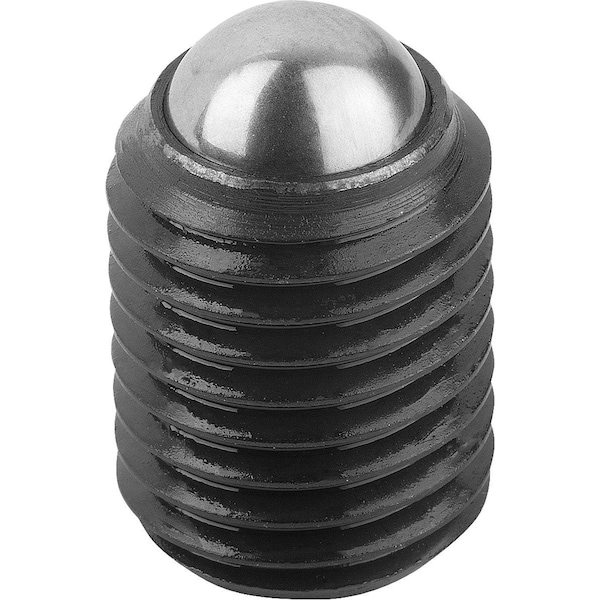 Kipp Ball-End Thrust Screw Without Head, Form:A M20X1, 5, L1=44, 2, Comp:Steel - K0382.12040