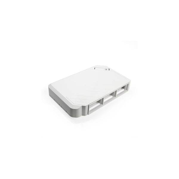 Leviton WALLPLATES SMBOX MOS 6 PORT WH - 41296-MMW