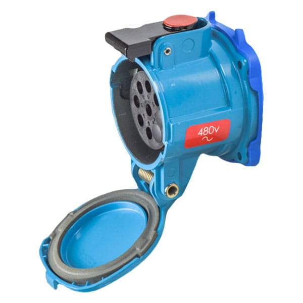 Meltric 17-14061-845-HP RECEPTACLE SCREW TYPE LOCKING PAWL HIGH PRESSURE WATER - 17-14061-845-HP