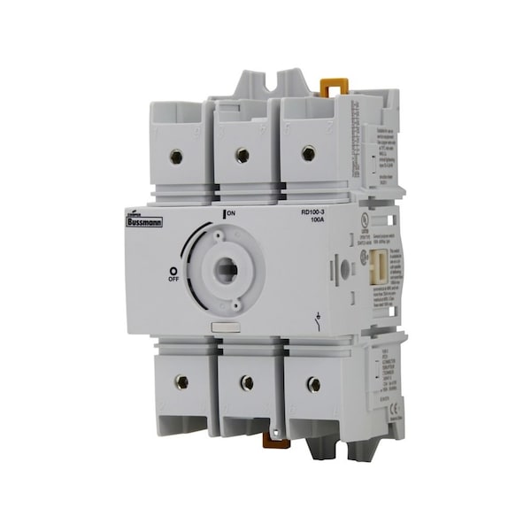 Eaton Bussmann Switch, 100A, Non-F, 3P, UL98 - RD100-3