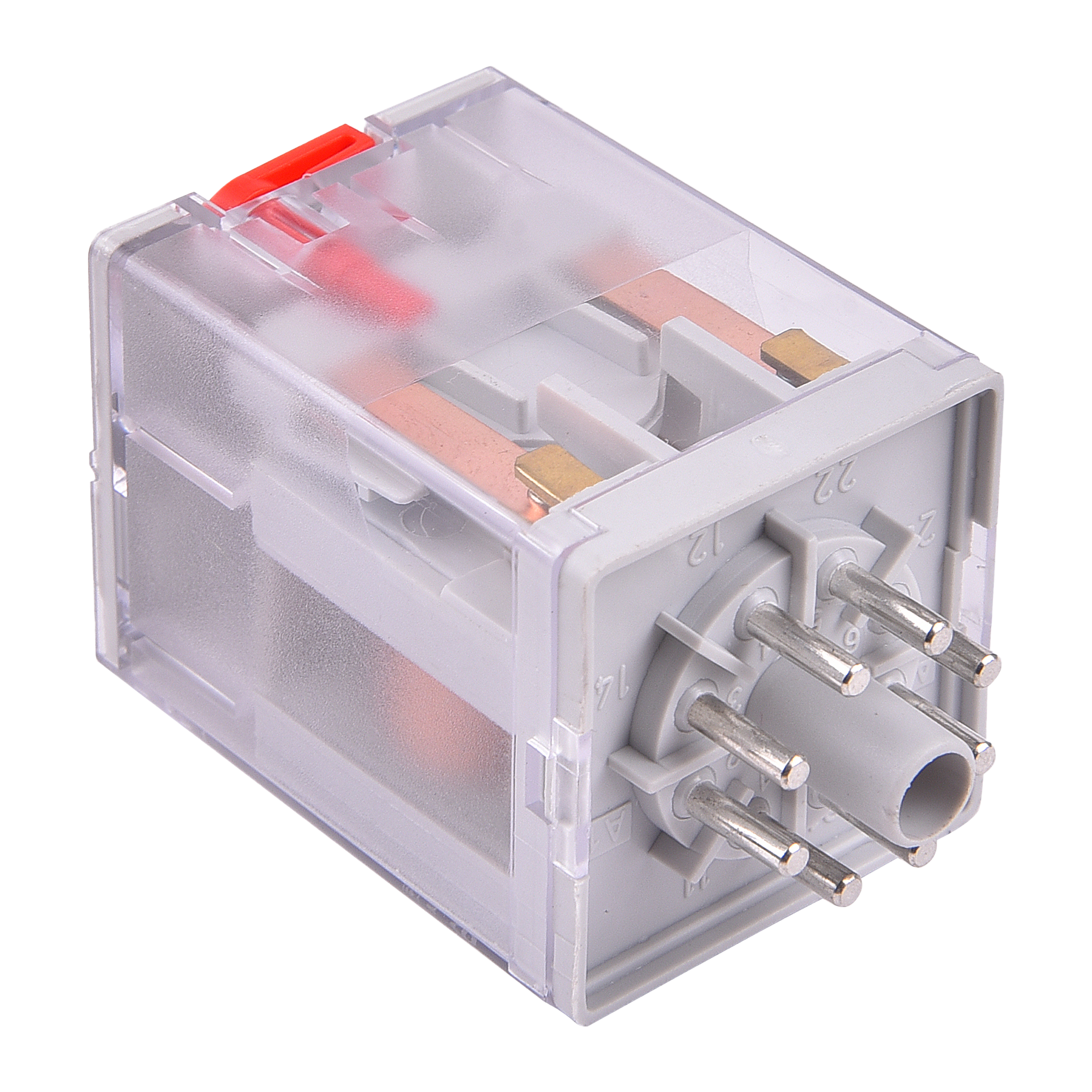 C3Controls Series 210 - General Purpose Relay, Pin Style,, DPDT (2 C/O), 10 Amps,, 24VDC coil - 210-GP2C10ZC