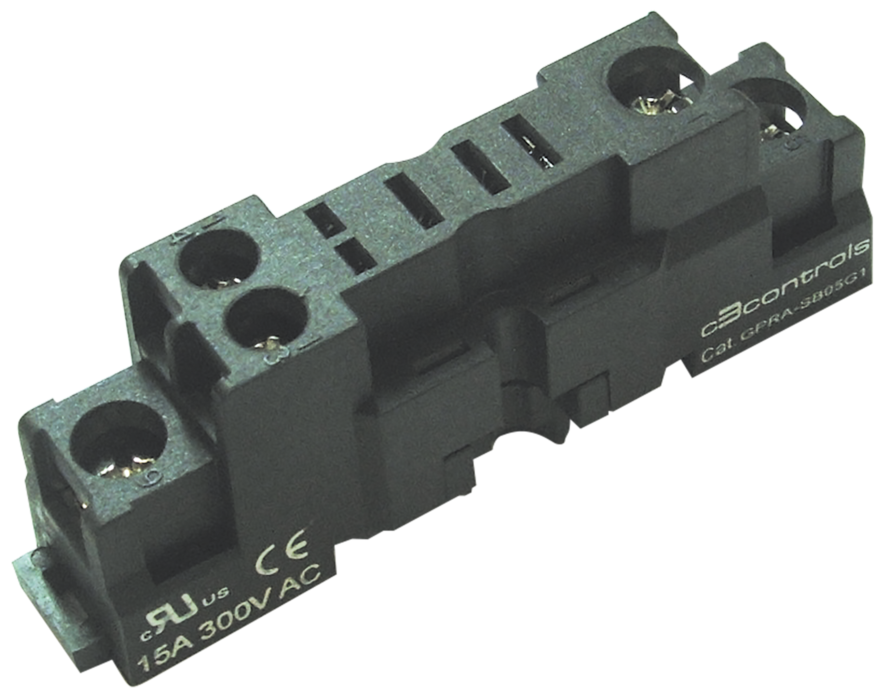 C3Controls Series 200-General Purpose Relay, 14 Blade, 06 Amps, Screw Clamp Terminals (Guarded) Socket For Square Base Relay - 200-SB1406O