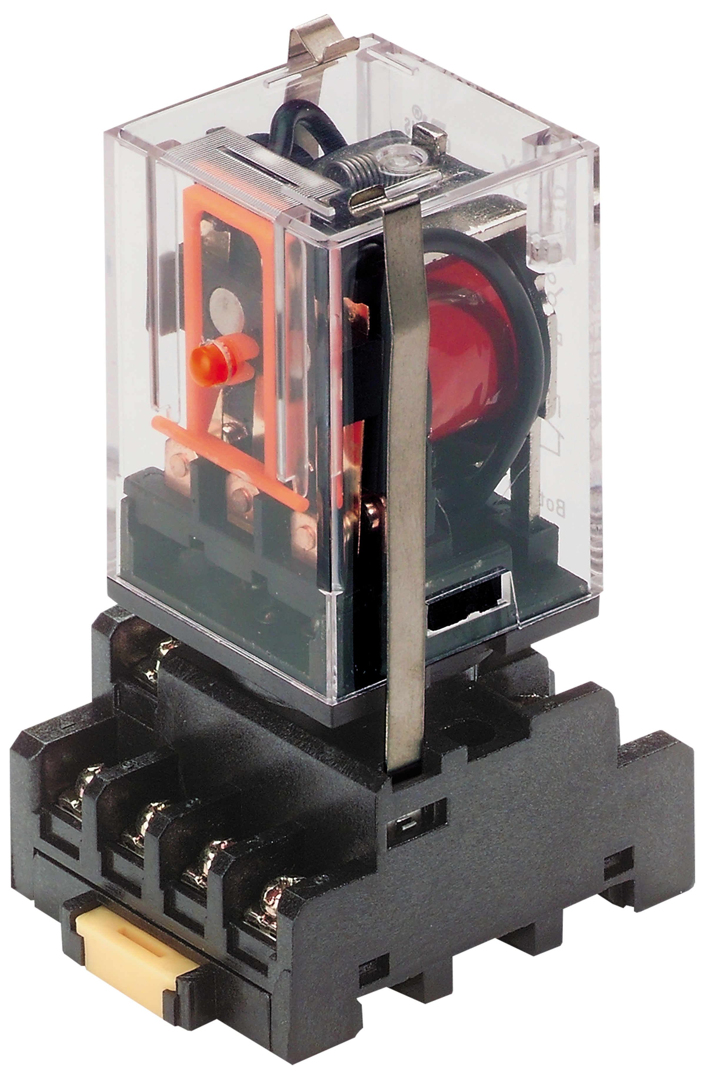 C3Controls Series 210-General Purpose Relay, 8 Pin, 10 Amps, Box Terminal Socket for Octal Base Relay - 210-SP0810B