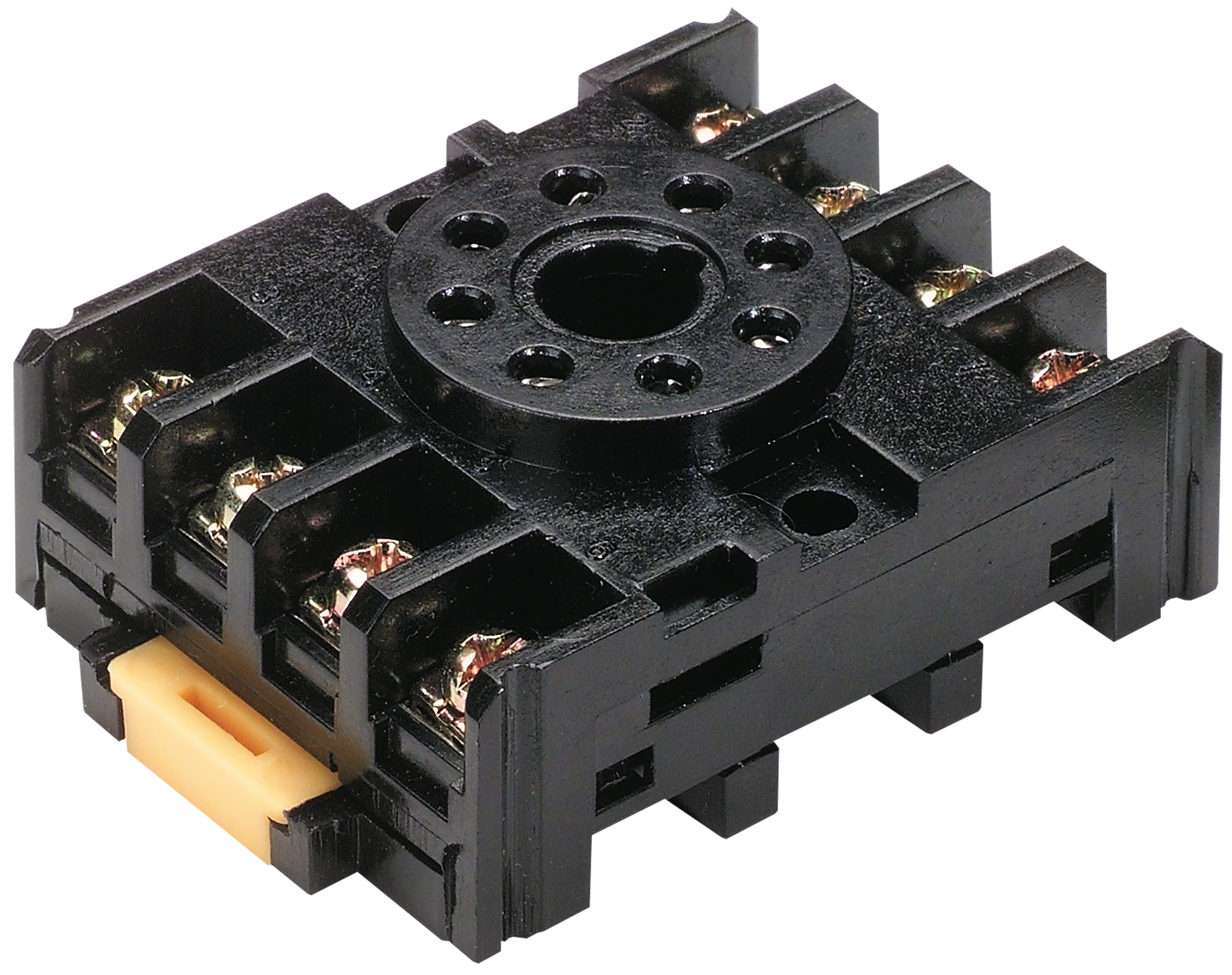C3Controls Series 210-General Purpose Relay, 8 Pin, 10 Amps, Box Terminal Socket for Octal Base Relay - 210-SP0810B