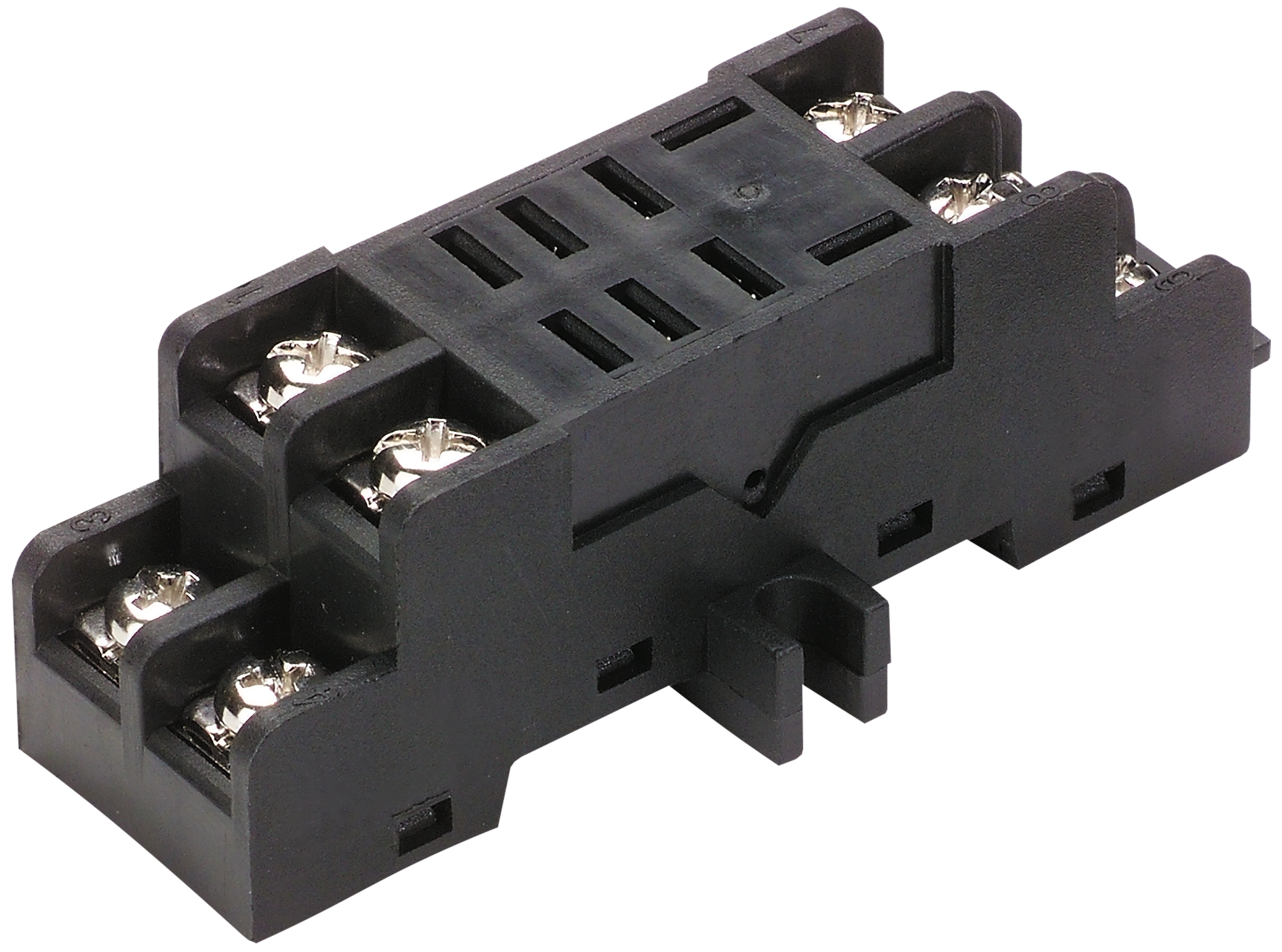 C3Controls Series 210-General Purpose Relay, 11Pin, 10 Amps, Box Terminal Socket for Octal Base Relay - 210-SP1110B