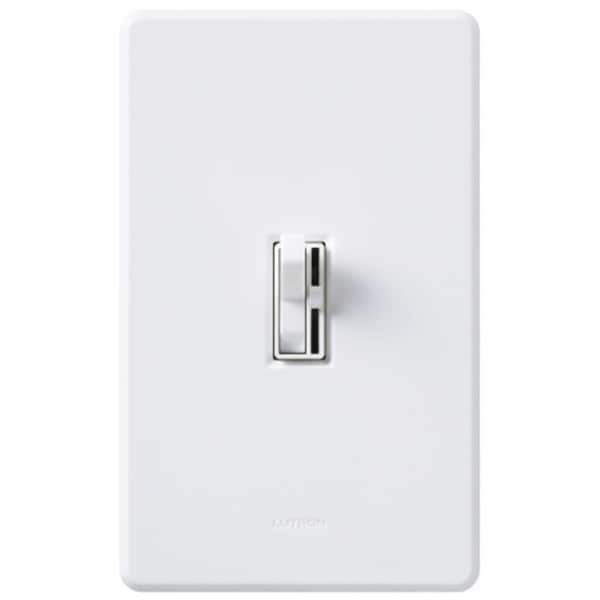 Brightbomb White Single Pole Or 3 Way Toggler CFL-LED Dimm - BR649296