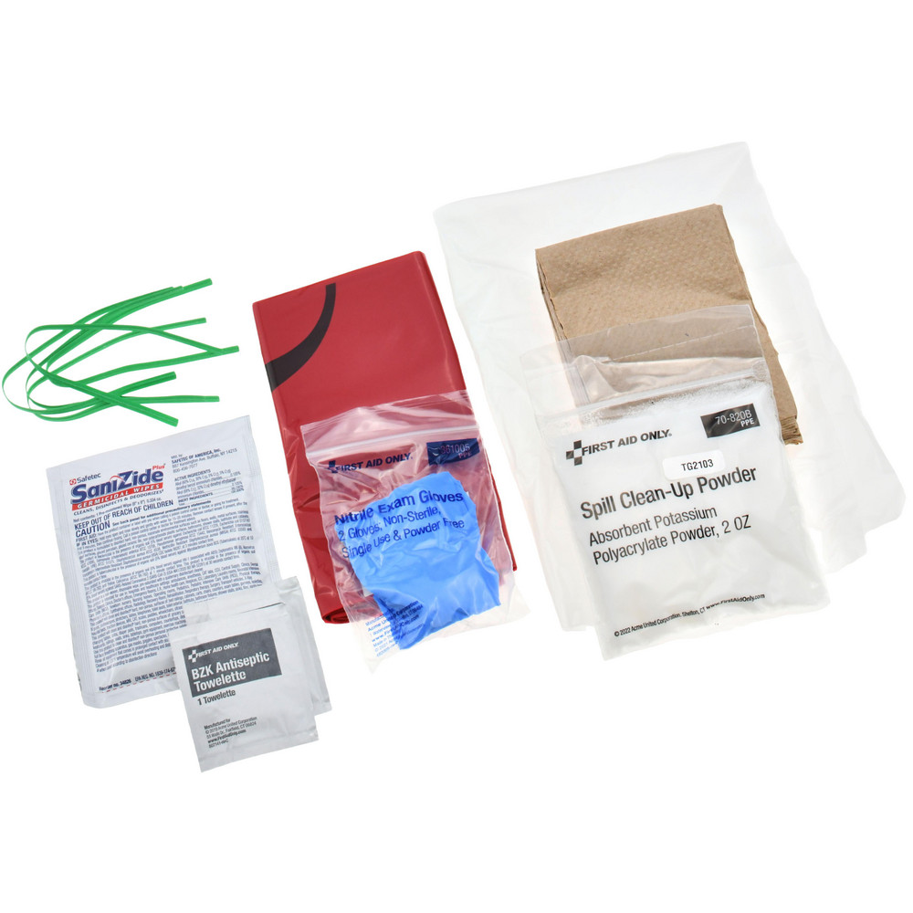 PRO-SOURCE 500 Qty 1 Pack 10 Gal Capacity, Red, Low-Density Polyethylene, Hazardous Waste Bag - PSIW242412-75