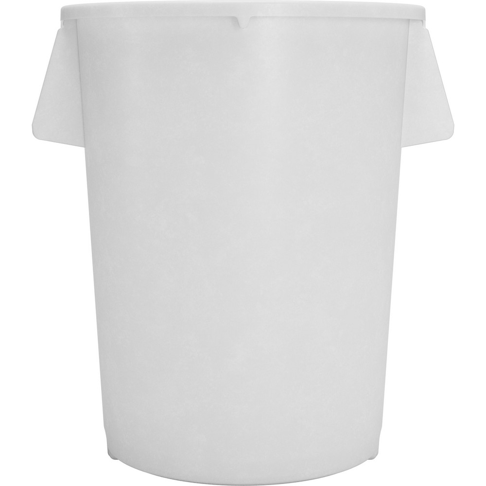 Carlisle Bronco™ 55 gal Round Trash Container, White - 84105502