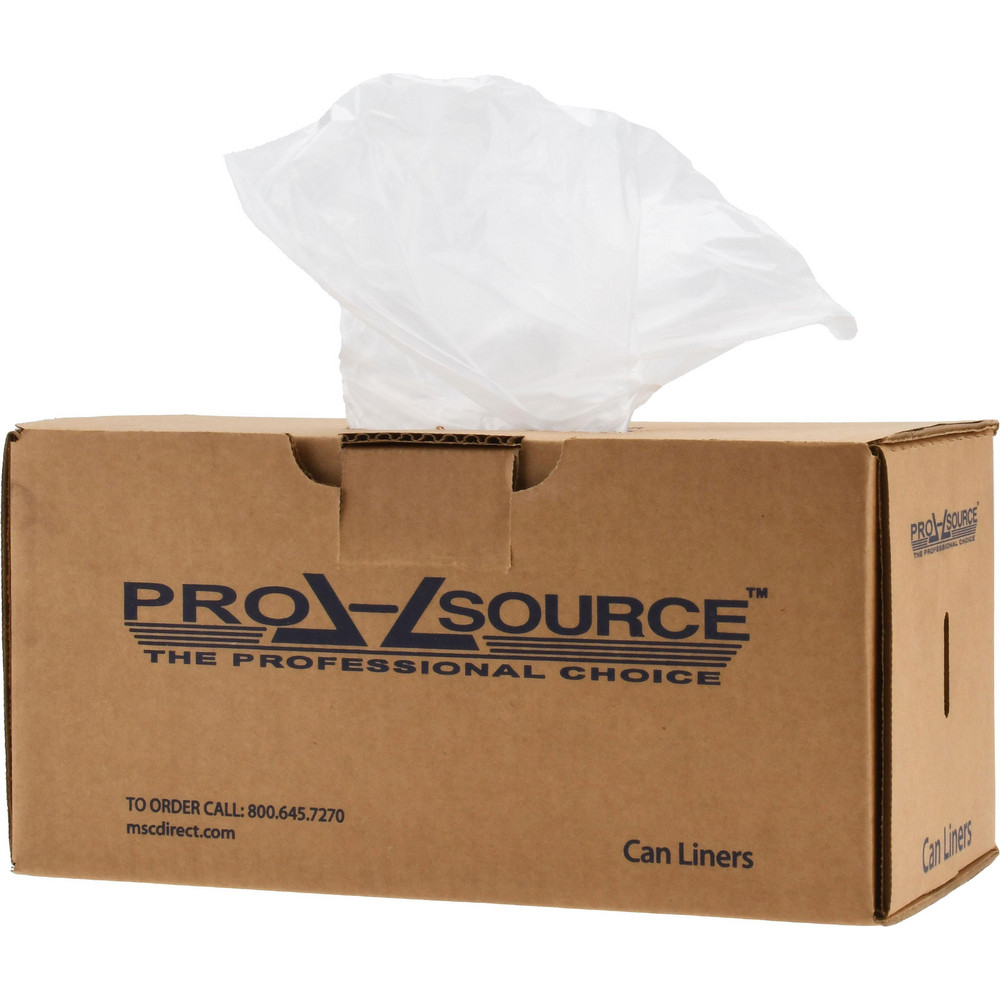 PRO-SOURCE Medium Duty Trash Bags: 16 gal, 0.6 mil, Pack of 500 - PSRC24316