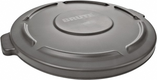 Carlisle Bronco™ 20 gal Round Trash Container Lid, Gray - 84102123