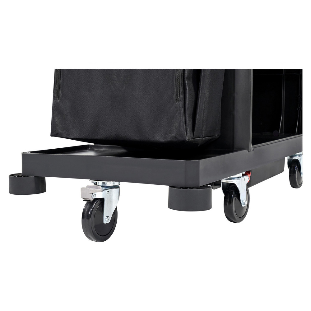 Rubbermaid Janitor Cart Accessories: Bumper Kit, Plastic, Rubber - 2202588