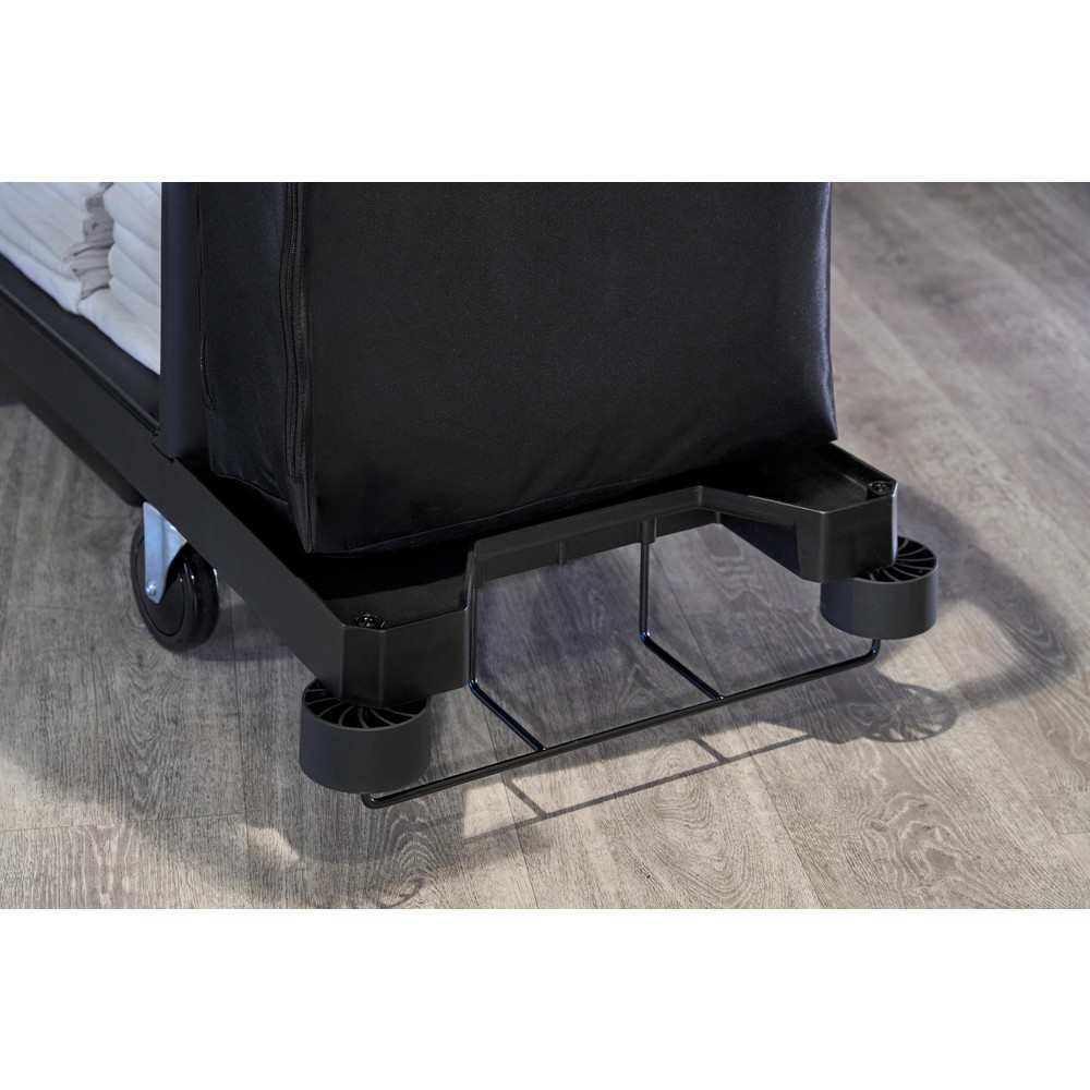 Rubbermaid Janitor Cart Accessories: Bumper Kit, Plastic, Rubber - 2202588