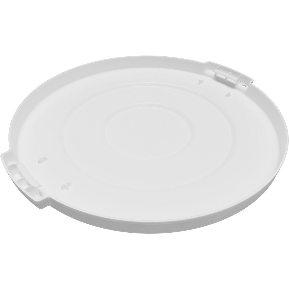 Carlisle Bronco™ 20 gal Round Trash Container Lid, White - 84102102