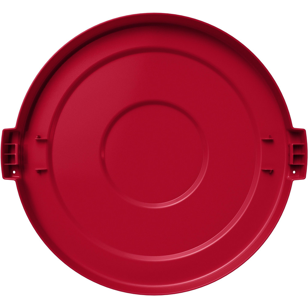 Carlisle Bronco™ 20 gal Round Trash Container Lid, Red - 84102105