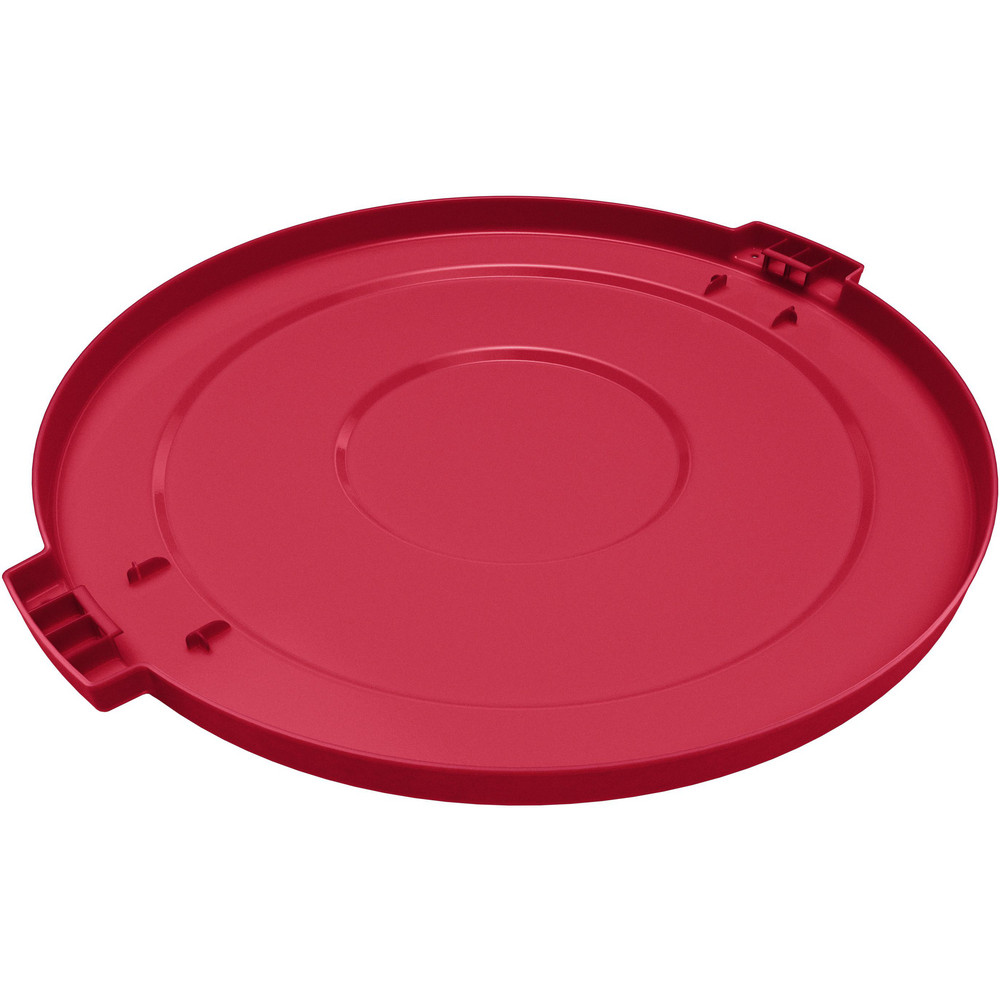 Carlisle Bronco™ 20 gal Round Trash Container Lid, Red - 84102105