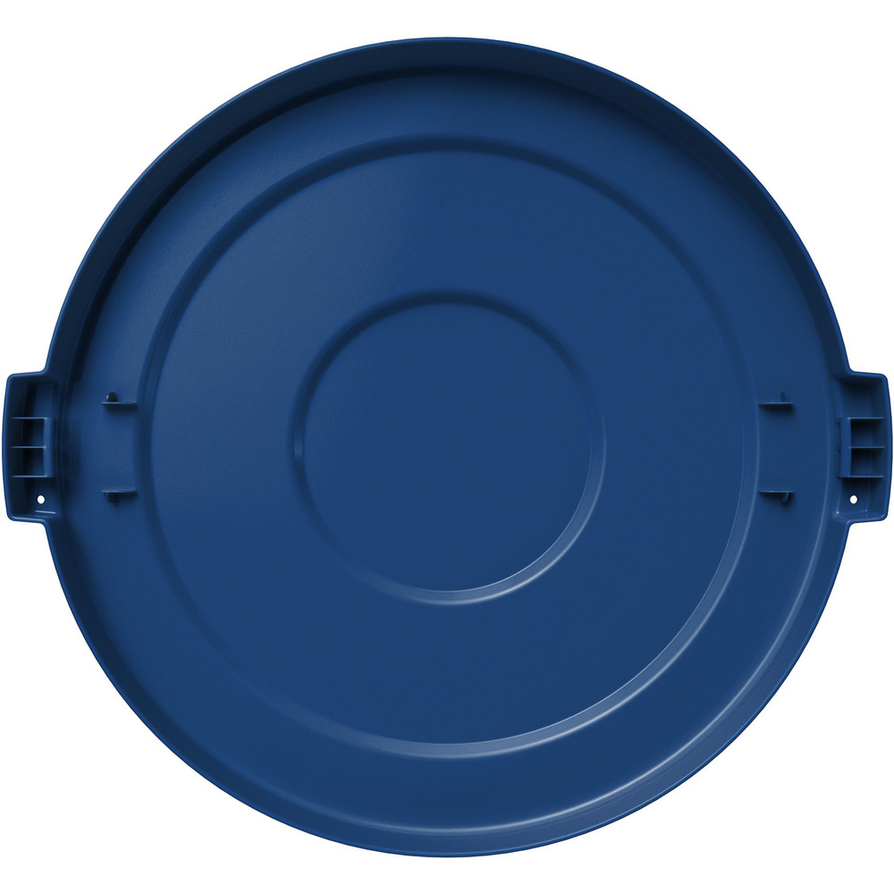 Carlisle Bronco™ 44 gal Round Trash Container Lid, Blue - 84104514