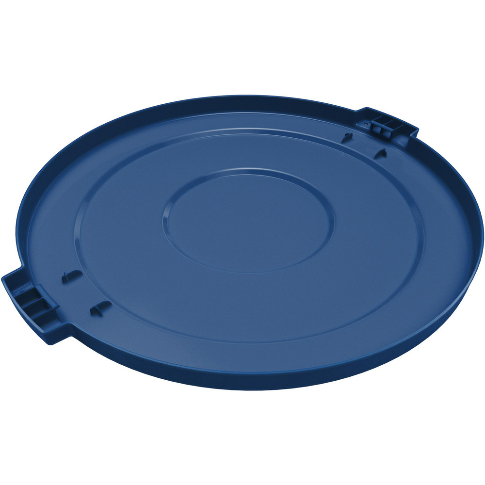 Carlisle Bronco™ 44 gal Round Trash Container Lid, Blue - 84104514