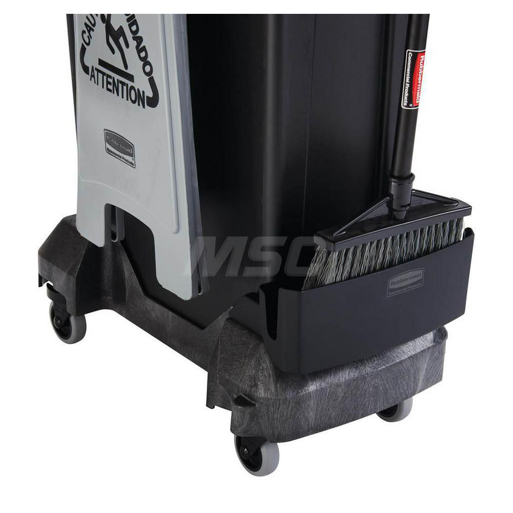Rubbermaid 8PC 14-1/8X34-1/4" BLK SLIM JIM RIM CADDY KIT - 2032953