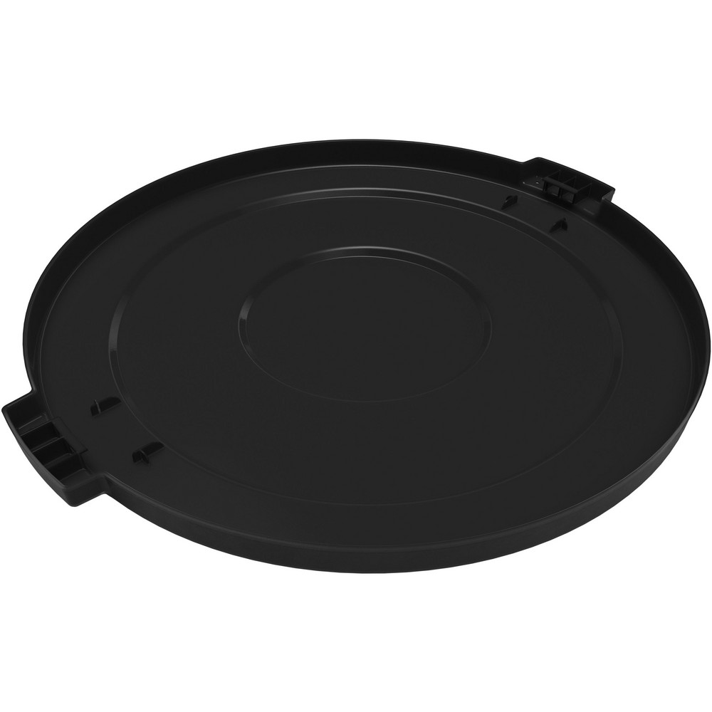 Carlisle Bronco™ 55 gal Round Trash Container Lid, Black - 84105603