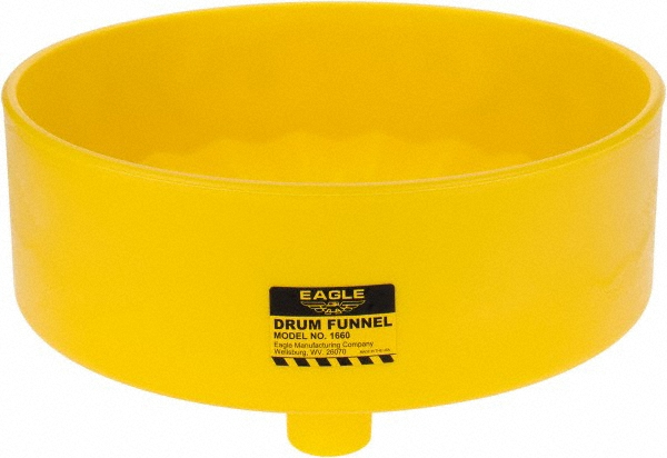 Eagle 5 Qt Polyethylene Cigarette & Cigar Receptacle - 1206BLACK