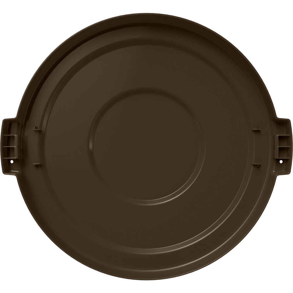 Carlisle Bronco™ 20 gal Round Trash Container Lid, Brown - 84102101