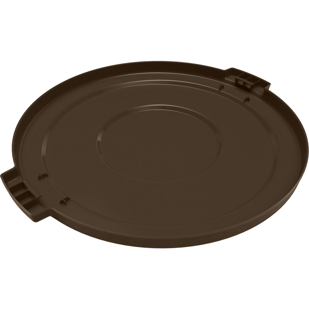 Carlisle Bronco™ 20 gal Round Trash Container Lid, Brown - 84102101