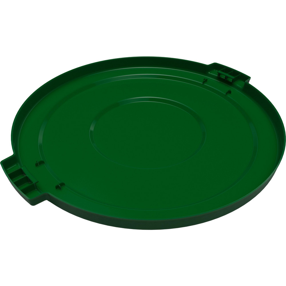 Carlisle Bronco™ 32 gal Round Trash Container Lid, Green - 84103309
