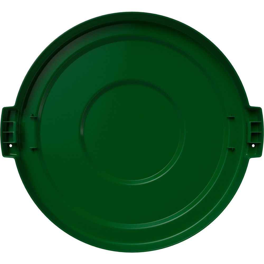 Carlisle Bronco™ 32 gal Round Trash Container Lid, Green - 84103309