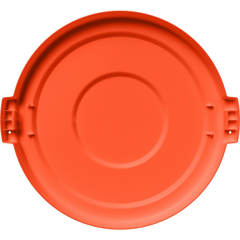 Carlisle Bronco™ 44 gal Round Trash Container Lid, Orange - 84104524